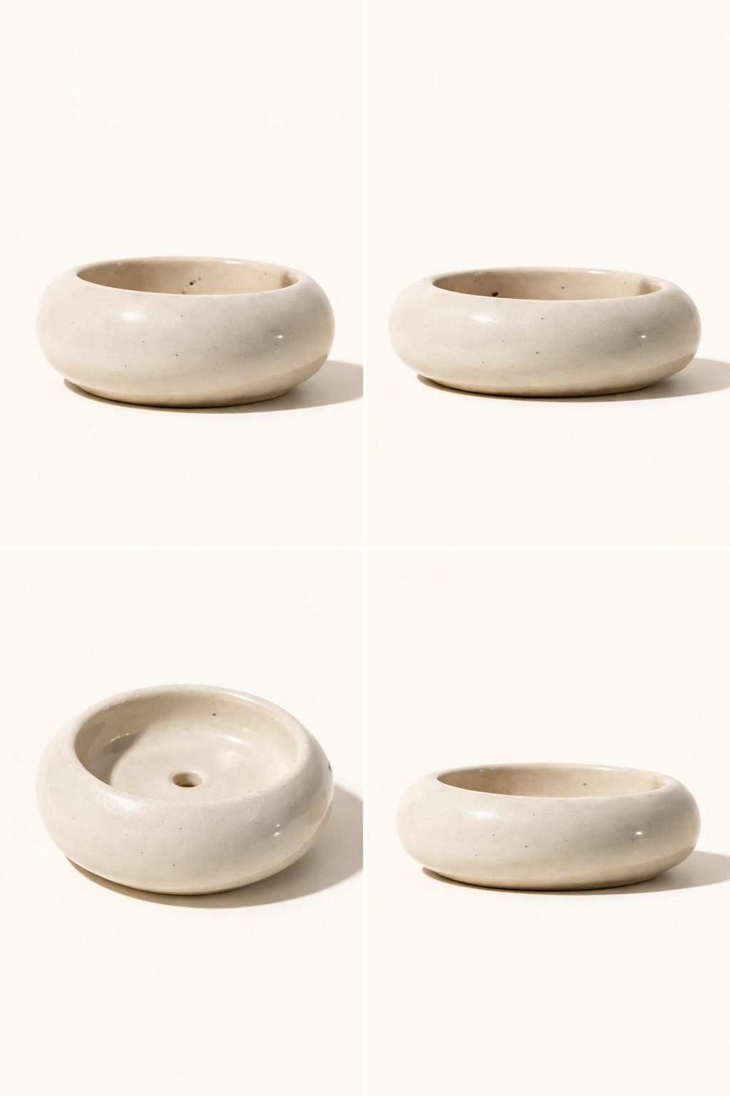 Ceramic Incense Holder – Round Stand