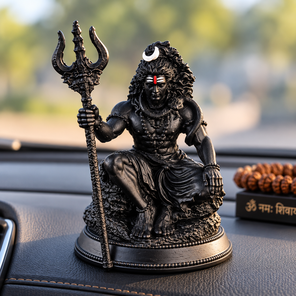 Mahakal Car Dashboard Idol
