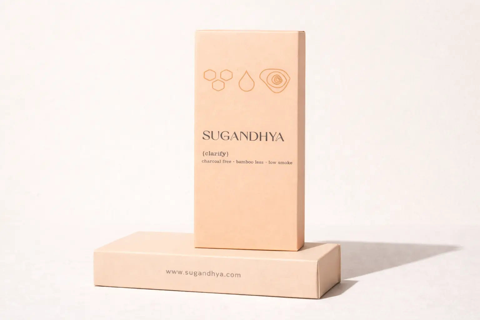 Sandalwood Incense Cones + Free ceramic Stand