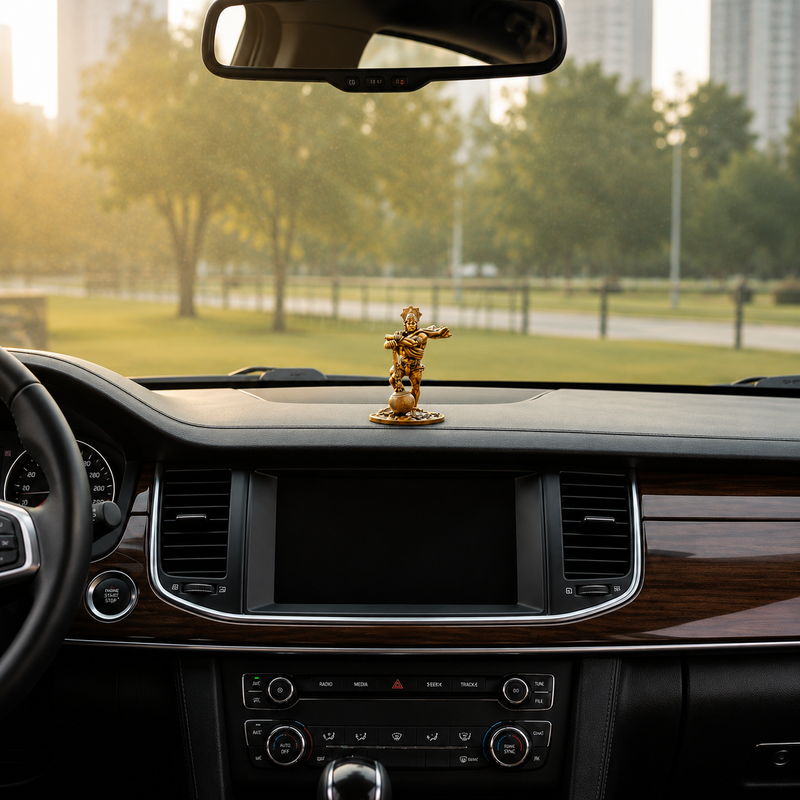 Lord Hanuman Standing Idol for Car Dashboard